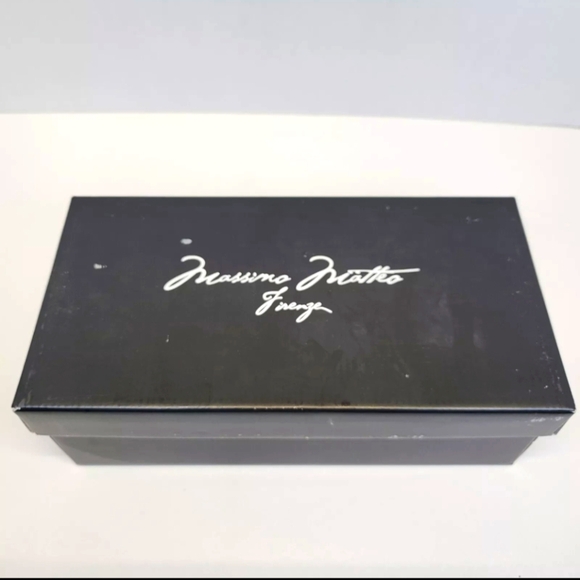 Massimo Mätteo Penny Keeper Loafers White Leather Women's 6.5B NIB MM-3178 - Picture 15 of 15